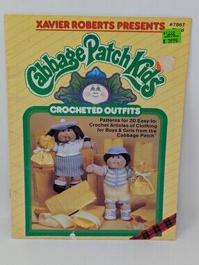 Cabbage Patch Kid Doll Clothes Crochet Outfits Pattern Book